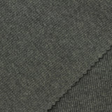 Dark Grey Marl Rib Knit, Poly-Cotton — photo 2