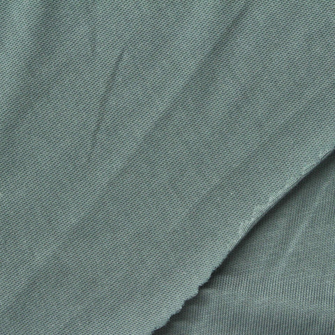 100% Cotton Jersey Knit Fabric, 160 gsm, 162 cm — Green