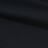 Polyester Stretch Velvet Fabric, 550 gsm, 150 cm — Black — photo 2