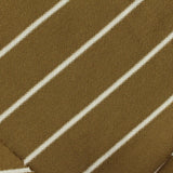 Olive Horizontal-Stripe Jersey Knit, Viscose — photo 2