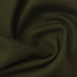 Polyester Viscose Stretch Linen-Look Fabric, 340 gsm, 150 cm — Khaki — photo 2