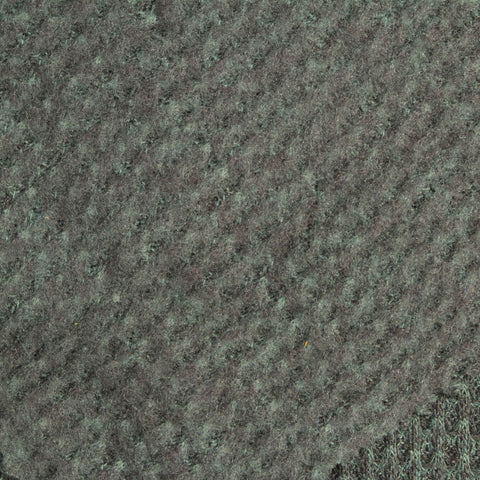 Light Green Marl Waffle Knit, Viscose-Poly