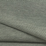Grey Stripe Scuba Knit, Polyester — photo 2