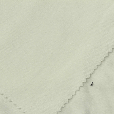 Pale Sage Rib Knit, Cotton-Viscose