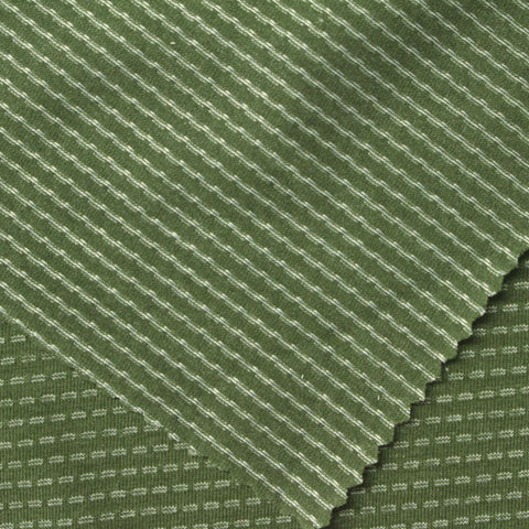 Light Green Dash Jersey Knit, Acrylic