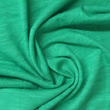 Green Heathered-Marl Jersey Knit, Cotton-Modal — photo 2