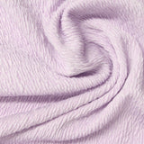 Polyester Stretch Crepe Fabric, 260 gsm, 125 cm — Purple — photo 2