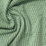 Cotton Polyester Jersey Knit Fabric, 210 gsm, 122 cm — Green — photo 2