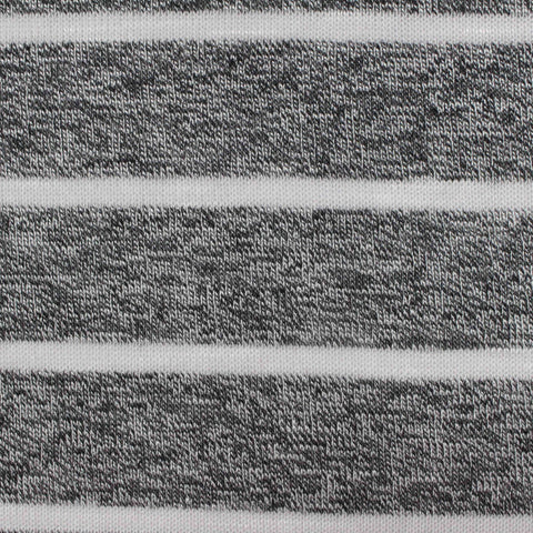 White Marl Jersey Knit