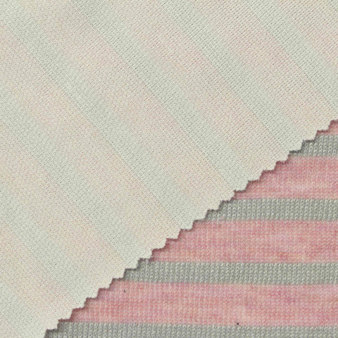 Polyester Stretch Rib Knit Fabric, 240 gsm, 185 cm — Multi