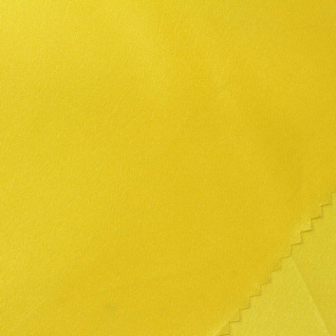 100% Polyester Woven Fabric, 75 gsm, 150 cm — Yellow