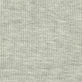 Heather Viscose Stretch Rib Knit Fabric, 270 gsm, 120 cm — Grey — photo 2