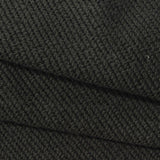 Cotton Polyester French Terry Fabric, 350 gsm, 160 cm — Black — photo 2