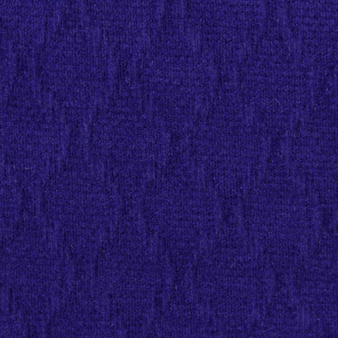 Jacquard Polyester Stretch Knit Fabric, 370 gsm, 165 cm — Navy