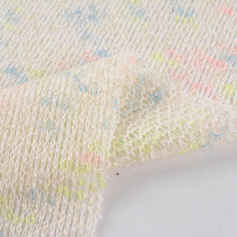 Off-White Marl Knit, Acrylic-Poly
