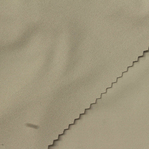 Nylon Stretch Interlock Knit Fabric, 250 gsm, 135 cm — Khaki