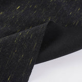 Black Flecks Scuba Knit, Cotton-Poly — photo 2