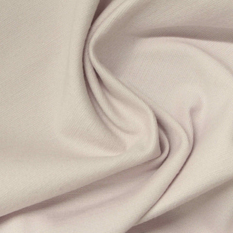 Viscose Nylon Stretch Ponte Knit Fabric, 314 gsm, 153 cm — Beige
