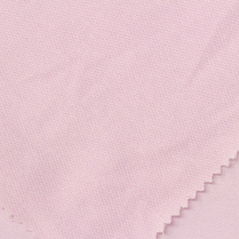 Polyester Stretch French Terry Fabric, 190 gsm, 165 cm — Pink