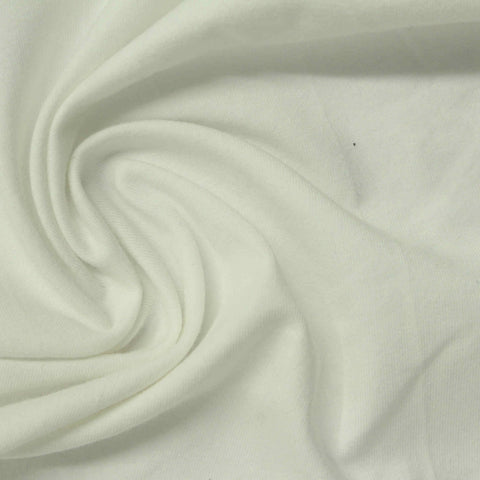 Cotton Stretch Jersey Knit Fabric, 190 gsm, 170 cm — Grey