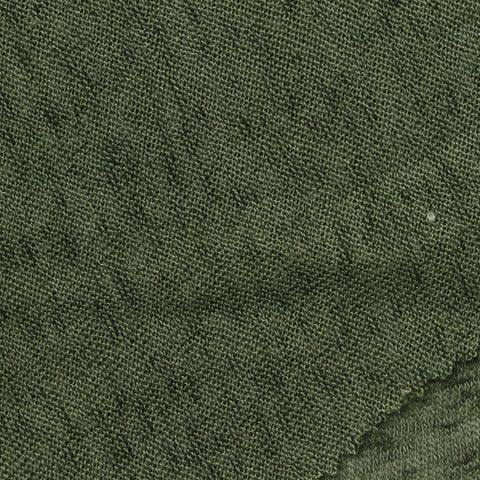 Polyester Viscose Jersey Knit Fabric, 160 gsm, 150 cm — Green