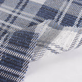 Blue Plaid Jacquard, Acrylic-Poly — photo 2