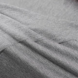 Grey Marl Rib Knit, Viscose — photo 2