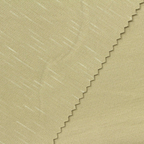 Polyester Stretch Ponte Knit Fabric, 280 gsm, 155 cm — Khaki