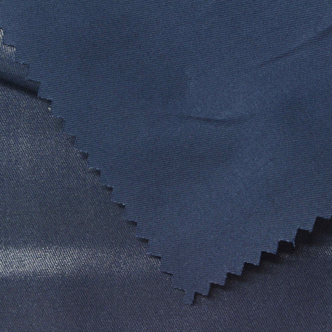 Cotton Polyester Woven Fabric, 220 gsm, 147 cm — Navy