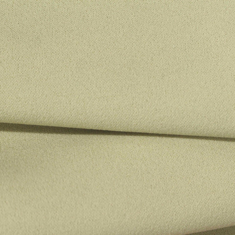 Brushed Polyester Stretch Scuba Knit Fabric, 380 gsm — Khaki