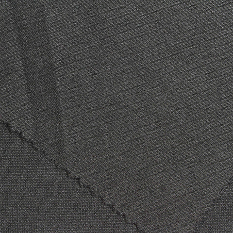 Dark Grey Heather Ponte Knit, Polyester