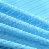 Light Blue Tone-on-Tone Jersey Knit, Polyester — photo 2