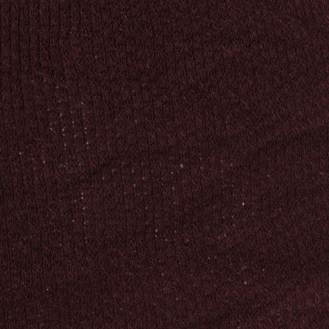 Dark Red Marl Chunky Knit, Poly-Viscose, 170 gsm