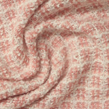 Pink Grid Bouclé, Polyester — photo 2