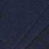 Dark Blue Marl Rib Knit — photo 2