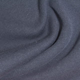 Brushed Cotton Polyester French Terry Fabric, 280 gsm, 170 cm — Navy — photo 2