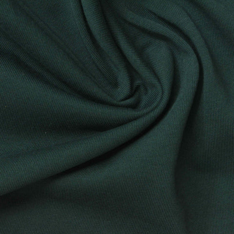 100% Cotton Jersey Knit Fabric, 185 gsm, 180 cm — Green