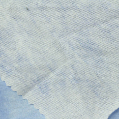 Light Blue Abstract Jersey Knit, Cotton-Poly