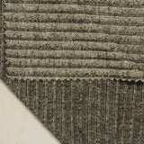 Orange Marled-Stripe Rib Knit, Viscose-Poly — photo 2