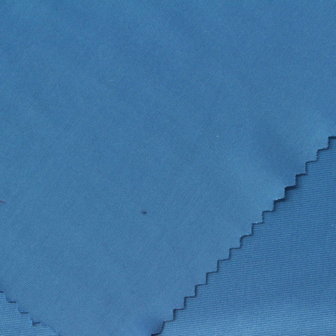 Polyester Stretch Warp Knit Fabric, 210 gsm, 150 cm — Blue