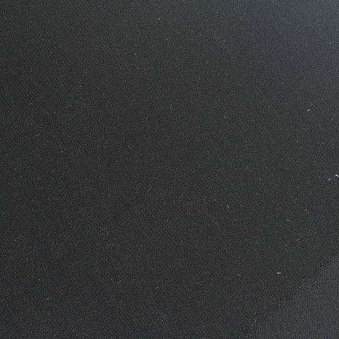 Polyester Stretch ITY Knit Fabric, 210 gsm, 160 cm — Black, ref EF-262318