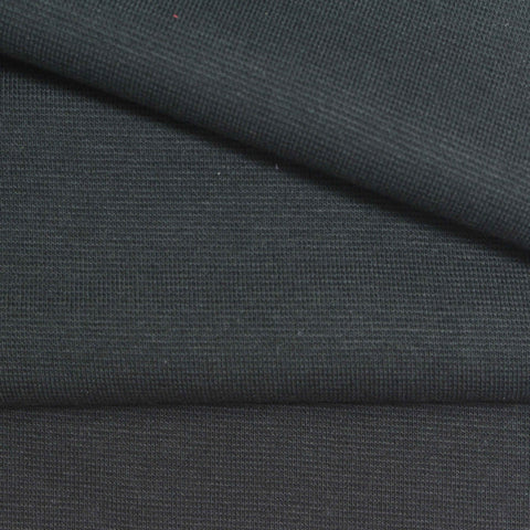 Charcoal Ribbed Rib Knit, Cotton