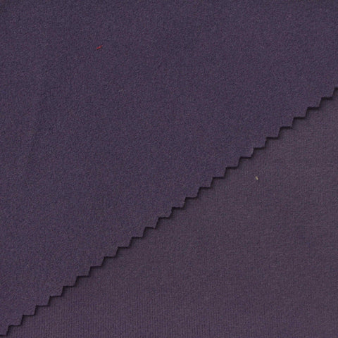 Polyester Stretch Rib Knit Fabric, 250 gsm, 185 cm — Purple