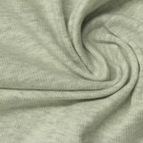 Light Grey Marl Rib Knit, Poly-Cotton — photo 2
