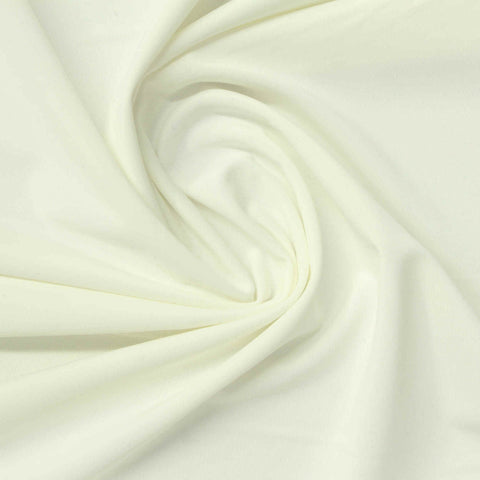 Polyester Stretch Milk Silk Knit Fabric, 180 gsm, 170 cm — Beige