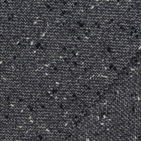 Dark Grey Marl Bouclé, Poly-Wool