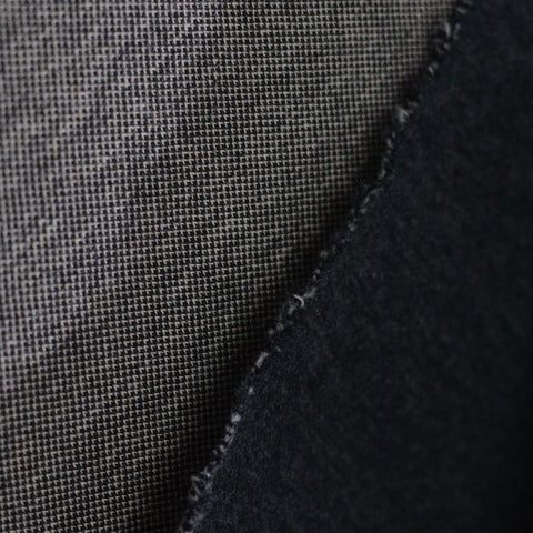 Dark Grey Marl Denim, Cotton-Poly, 325 gsm