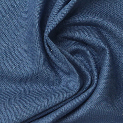 Tencel Lyocell Polyester Stretch Knit Fabric, 210 gsm, 155 cm — Blue