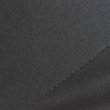 Polyester Viscose Stretch Interlock Knit Fabric, 240 gsm — Black — photo 2