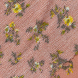 Yellow Floral Linen-Look, Viscose — photo 2